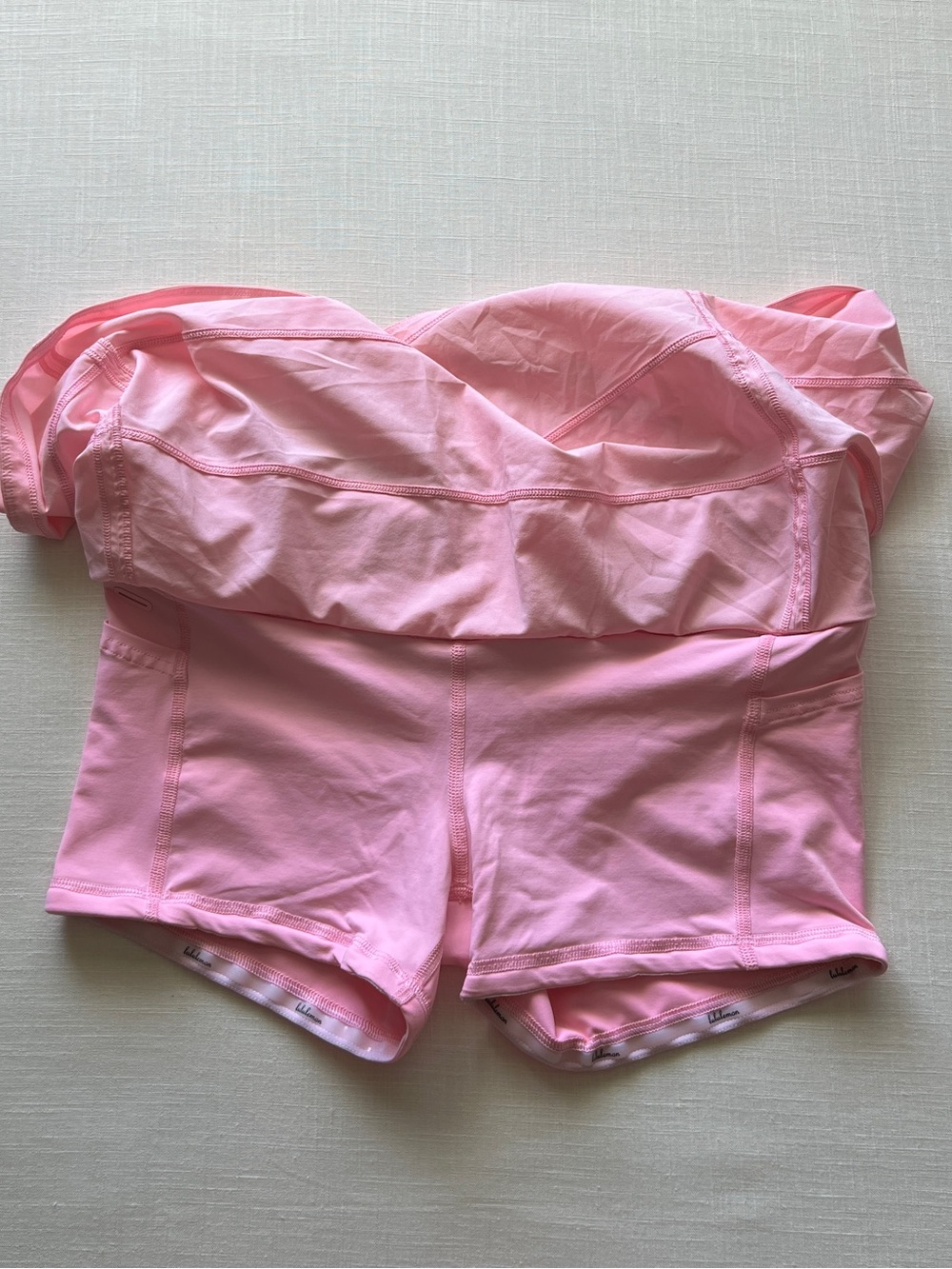 RARE Lululemon Pace Rival Skirt (Tall) *4-way Stretch 15" Miami Pink - Size 6 - Picture 3 of 6